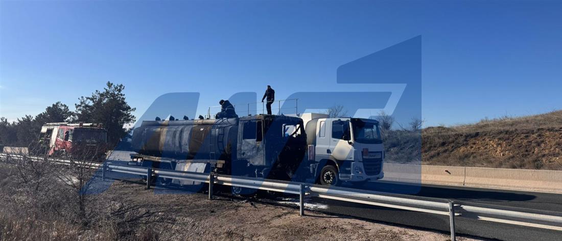 Φορτηγό φωτιά