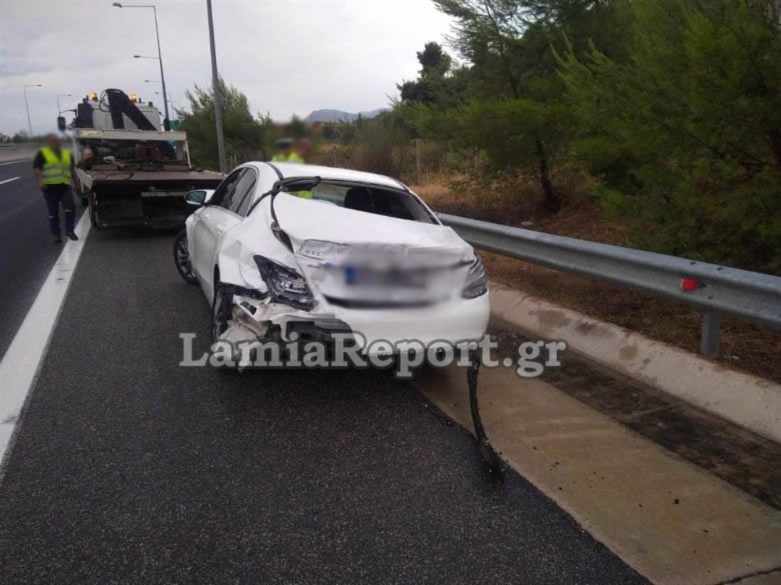 Τροχαίο - Εθνική οδός - Άγιος Κωνσταντίνος