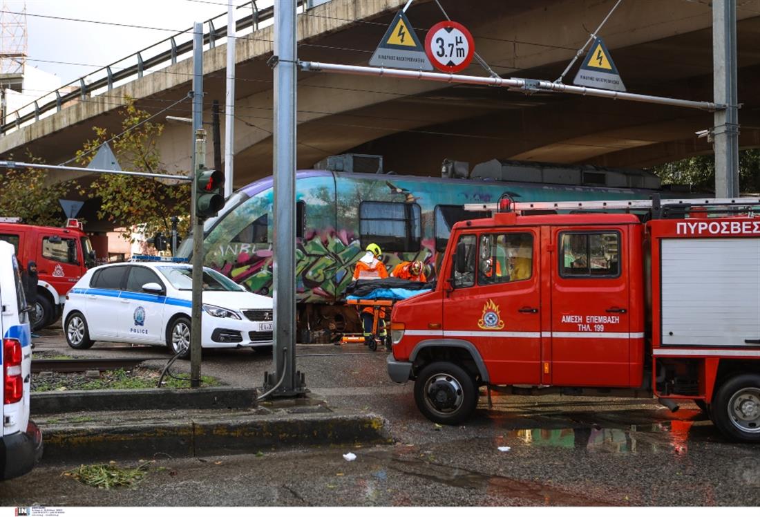 Τρένο - Κωνσταντινουπόλεως - Κολωνός - δυστύχημα