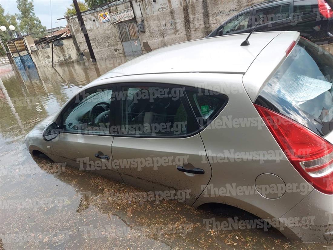 Βόλος - πλημμύρες