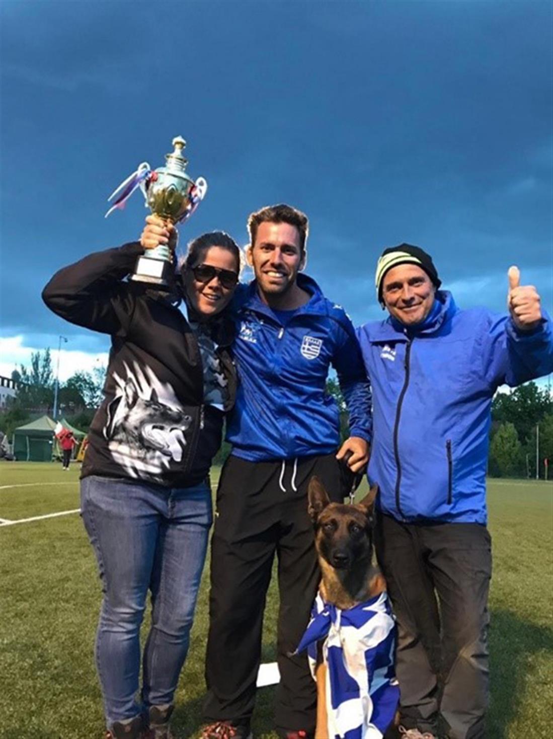 Έλληνας πρωταθλητής - κυναθλητισμός - Αλέξανδρος Αλαφραγκής - Τσεχία Έλληνας πρωταθλητής - κυναθλητισμός - Αλέξανδρος Αλαφραγκής - Τσεχία