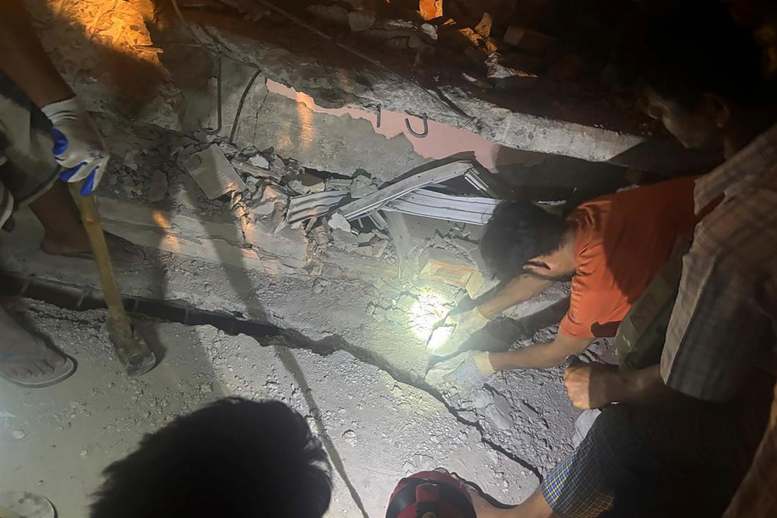 Μιανμάρ - σεισμός