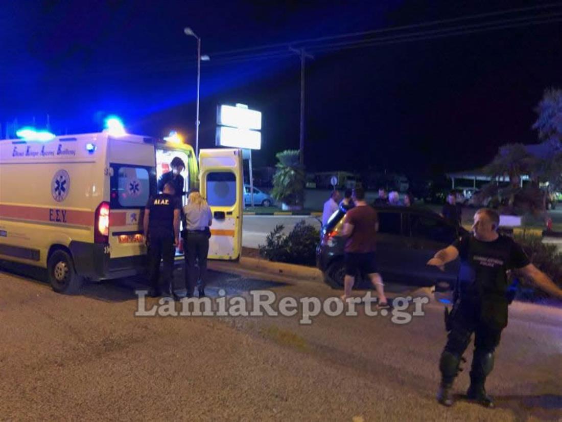 Λαμία - τροχαίο ατύχημα Λαμία - τροχαίο ατύχημα