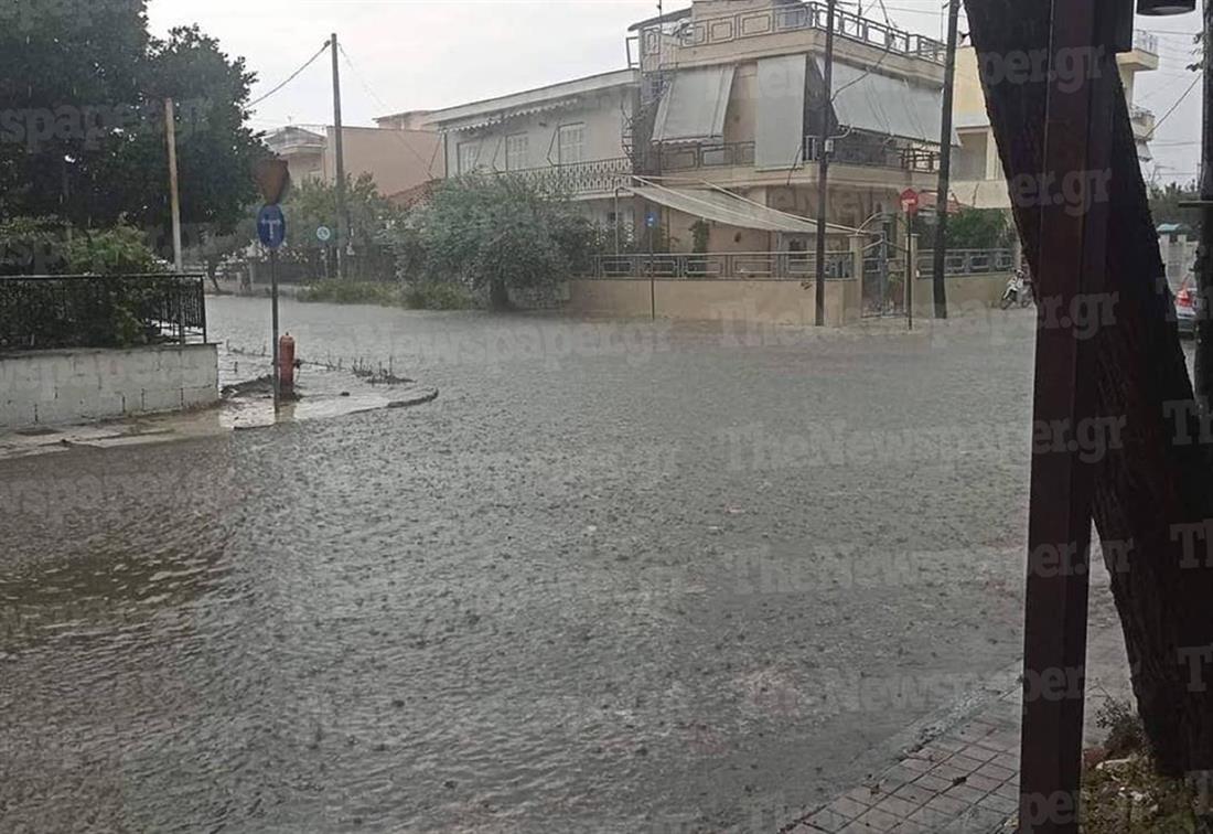 Βόλος - πλημμύρες