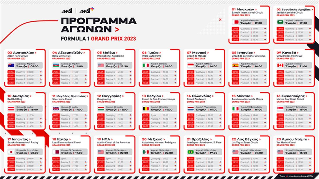 FORMULA 1 SHOW - ΑΝΤ1 FORMULA 1 SHOW - ΑΝΤ1