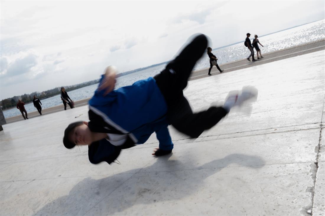 αθλήτρια - breakdance - Θεσσαλονίκη