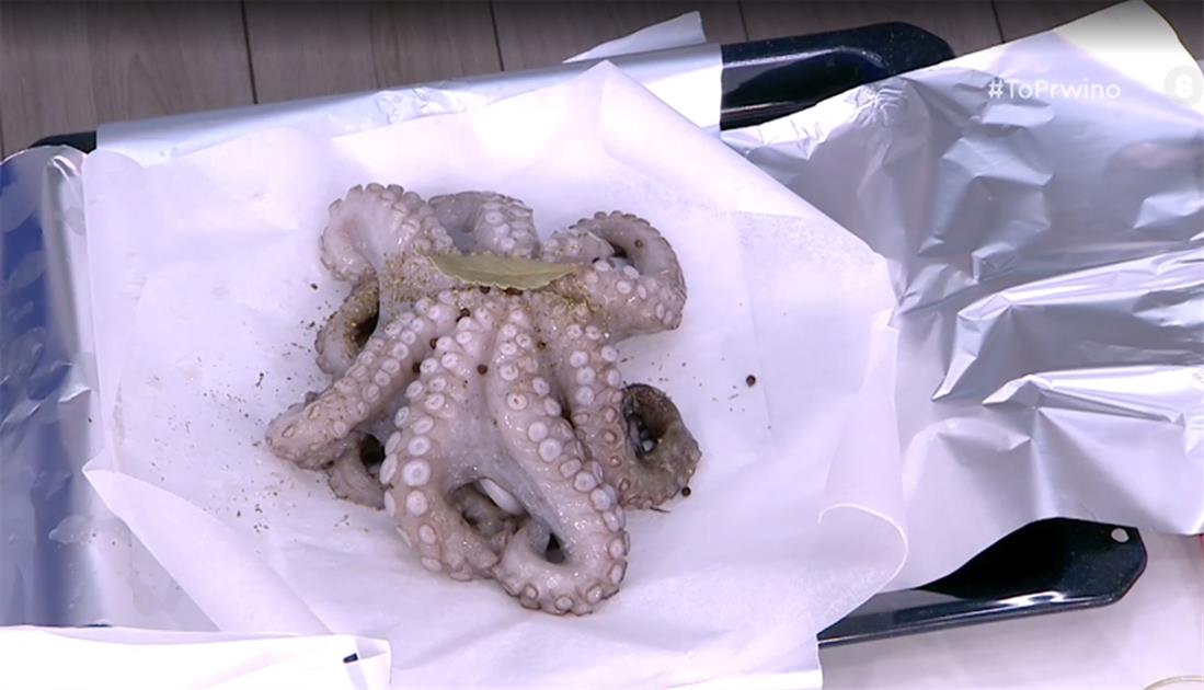 Το Πρωινό - συνταγή - χταπόδι - Αργυρώ Μπαρμπαρίγου Το Πρωινό - συνταγή - χταπόδι - Αργυρώ Μπαρμπαρίγου