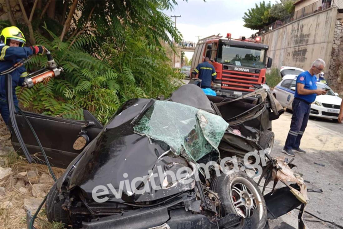 Τροχαίο δυστύχημα - Εύβοια