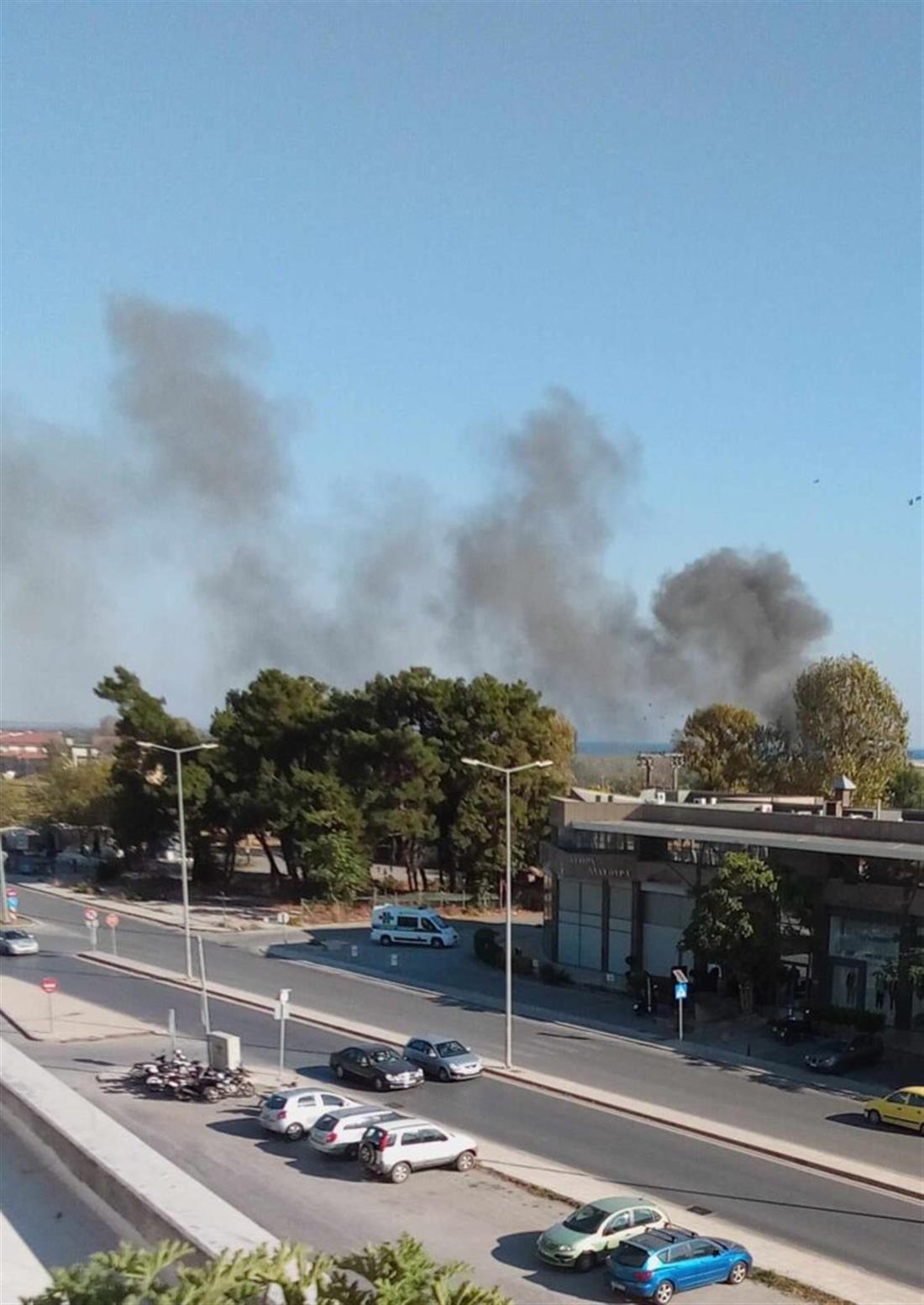 Αλεξανδρούπολη - φωτιά - Γαλλικός Σταθμός Αλεξανδρούπολη - φωτιά - Γαλλικός Σταθμός