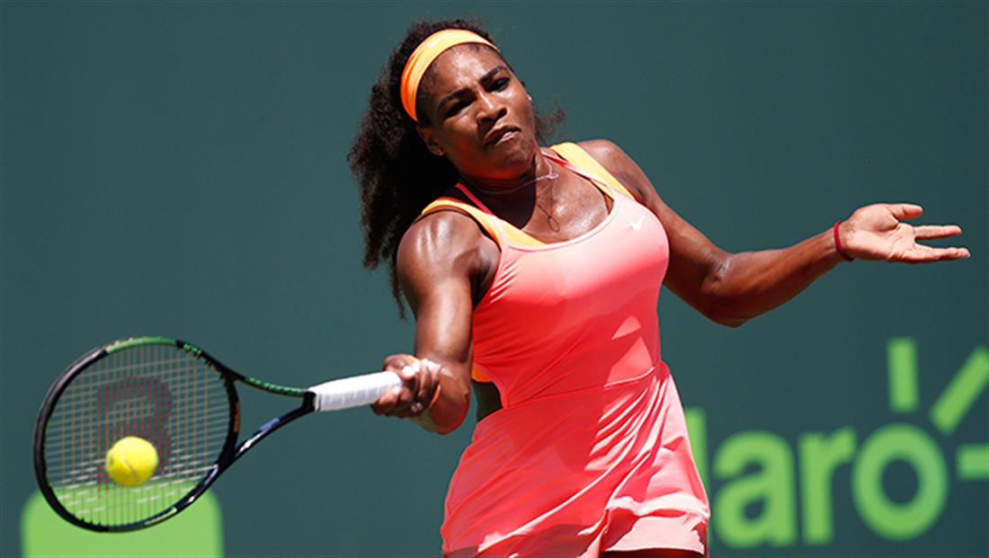 Σερένα Γουίλιαμς - Μαϊάμι - Open - αγώνας Σερένα Γουίλιαμς - Μαϊάμι - Open - αγώνας