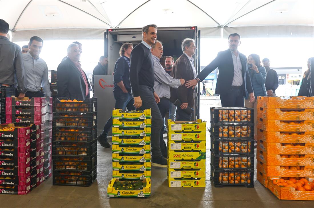 Κυριάκος Μητσοτάκης - Λαχαναγορά Κυριάκος Μητσοτάκης - Λαχαναγορά