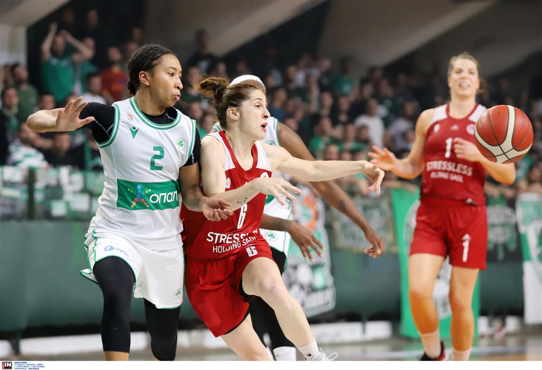 Παναθηναϊκός - Ολυμπιακός - μπάσκετ γυναικών
