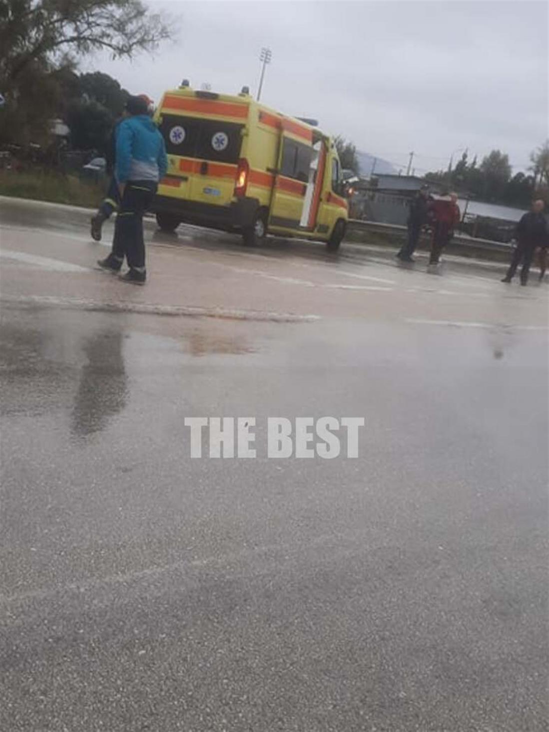 Κάτω Αχαϊα - τροχαίο