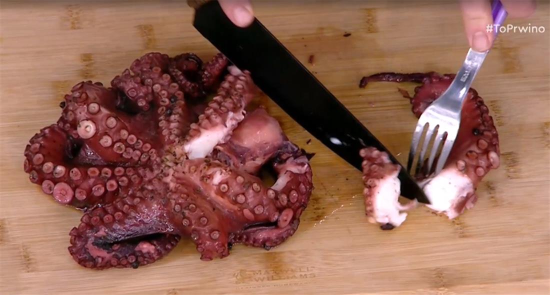 Το Πρωινό - συνταγή - χταπόδι - Αργυρώ Μπαρμπαρίγου Το Πρωινό - συνταγή - χταπόδι - Αργυρώ Μπαρμπαρίγου