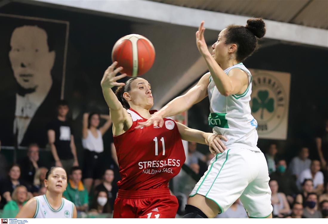 Παναθηναϊκός - Ολυμπιακός - μπάσκετ γυναικών