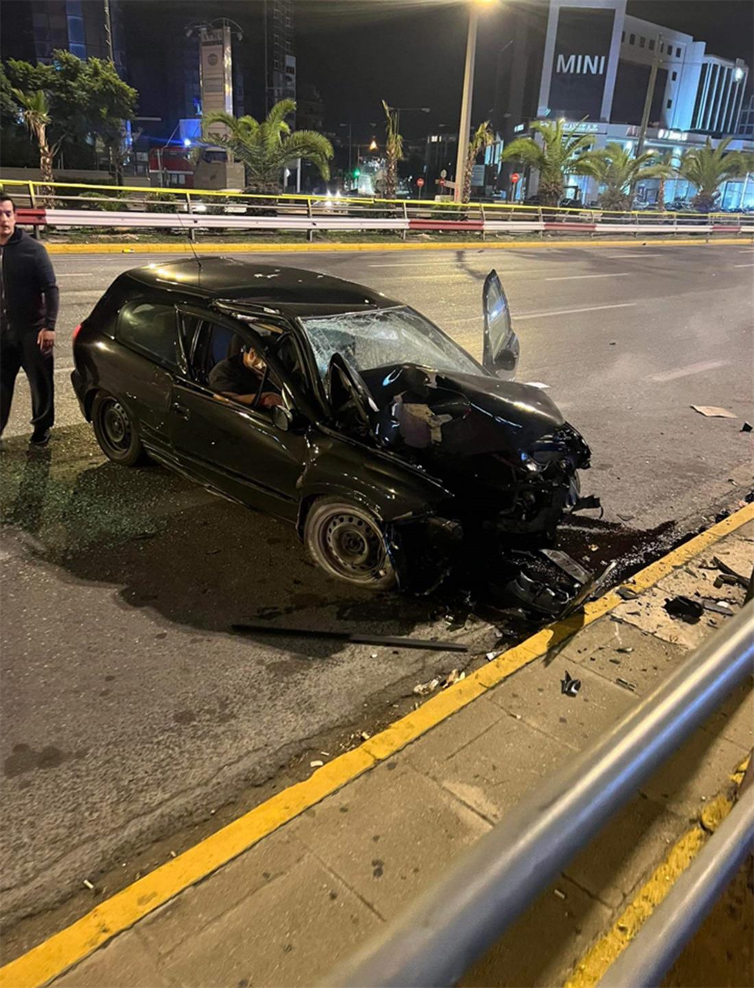 τροχαίο ατύχημα - Λεωφόρος Συγγρού