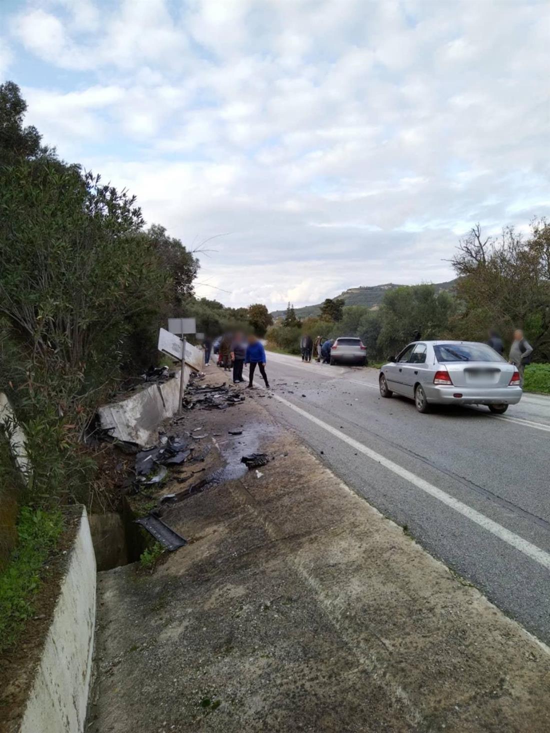 Κίσσαμος τροχαίο