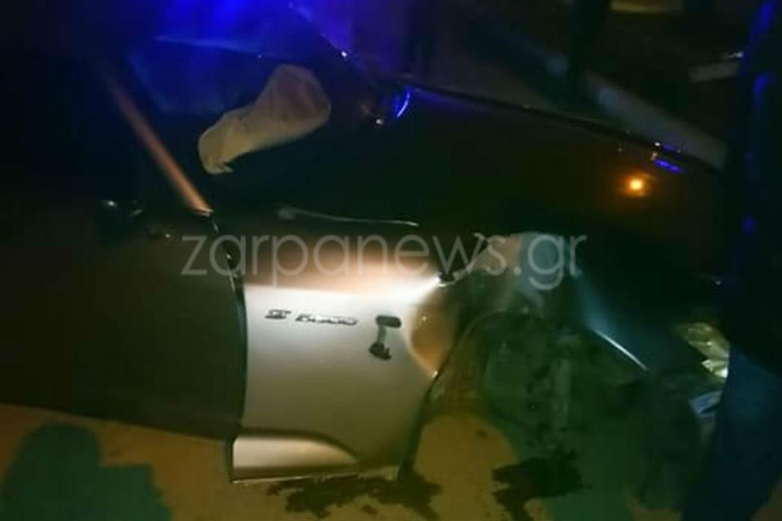 τροχαίο ατύχημα - ΙΧ - Χανιά - Σούδα