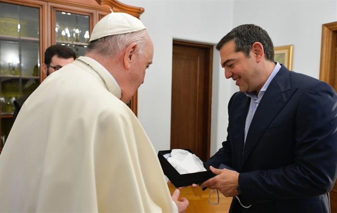 Τσίπρας - Πάπας Φραγκίσκος