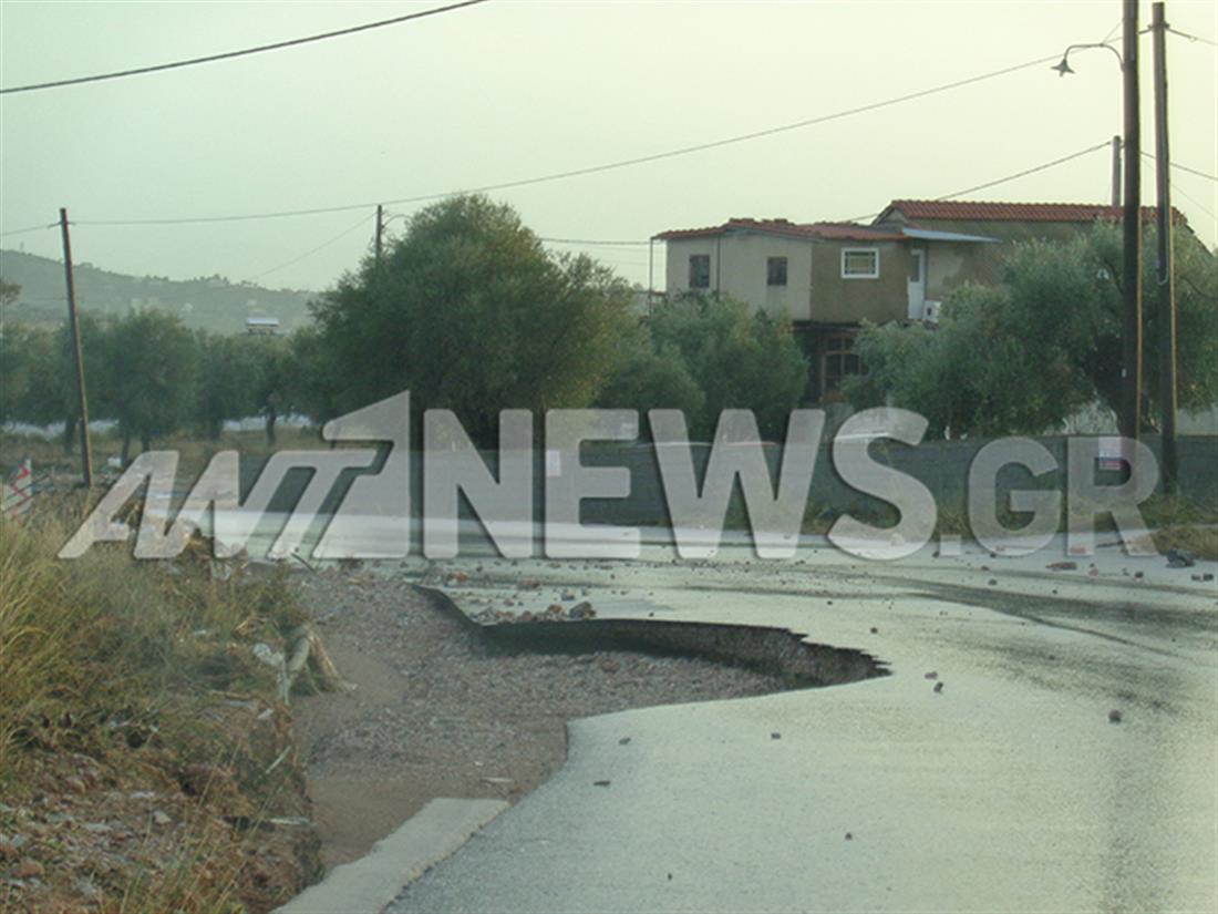 Νέα Πέραμος - καταστροφές - κακοκαιρία Νέα Πέραμος - καταστροφές - κακοκαιρία