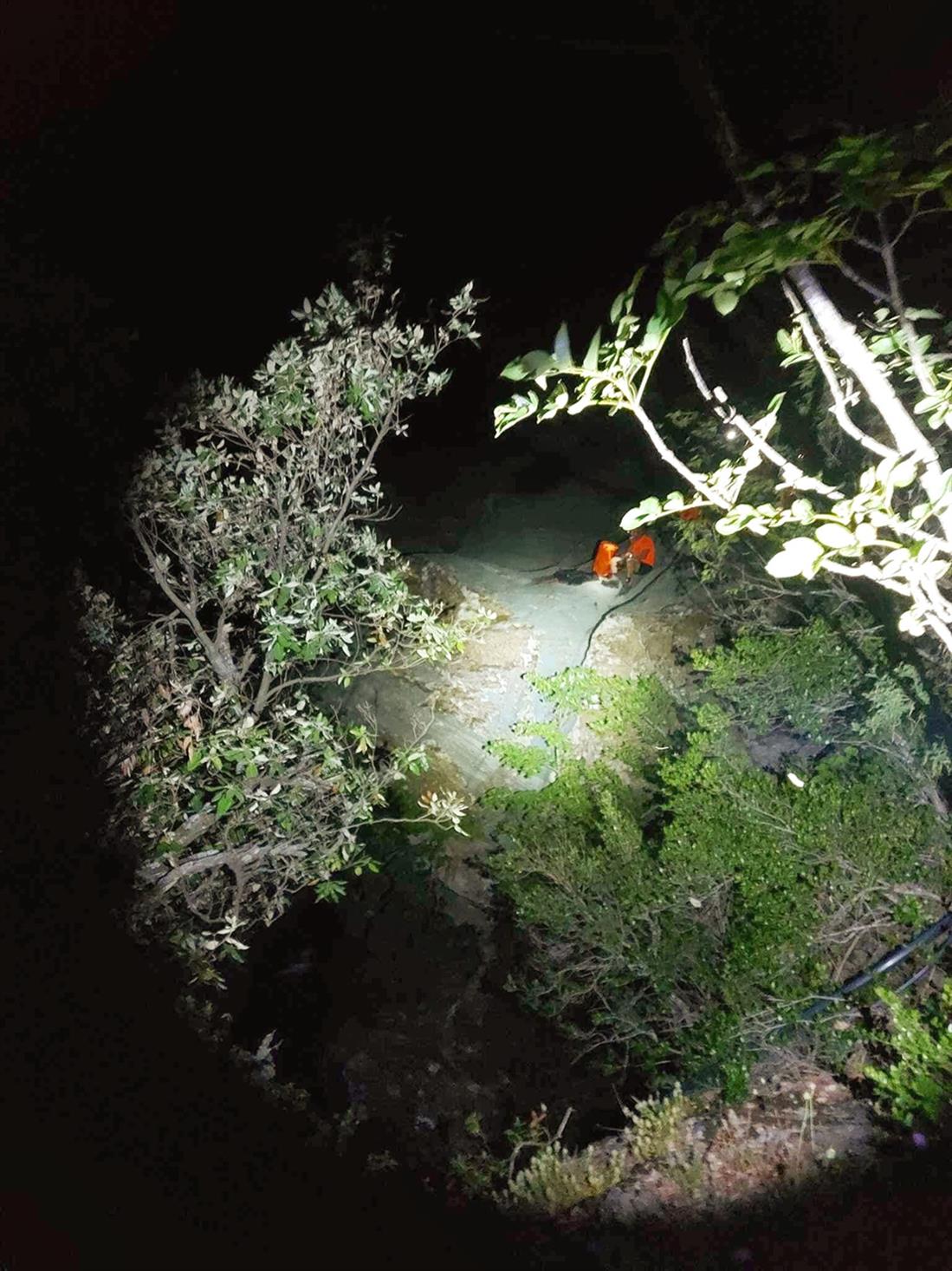 Λάρισα - Πολωνή - εγκλωβισμός - φαράγγι της Καλυψούς