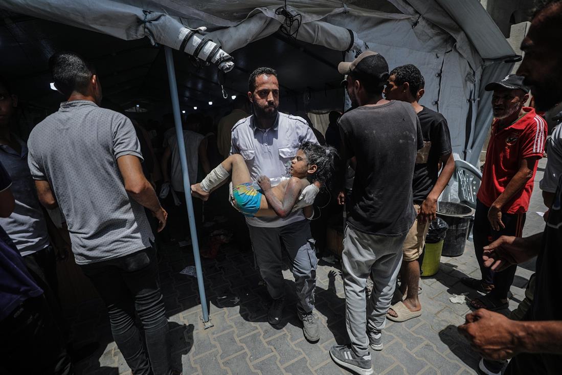 Γάζα - πόλεμος - βομβαρδισμός