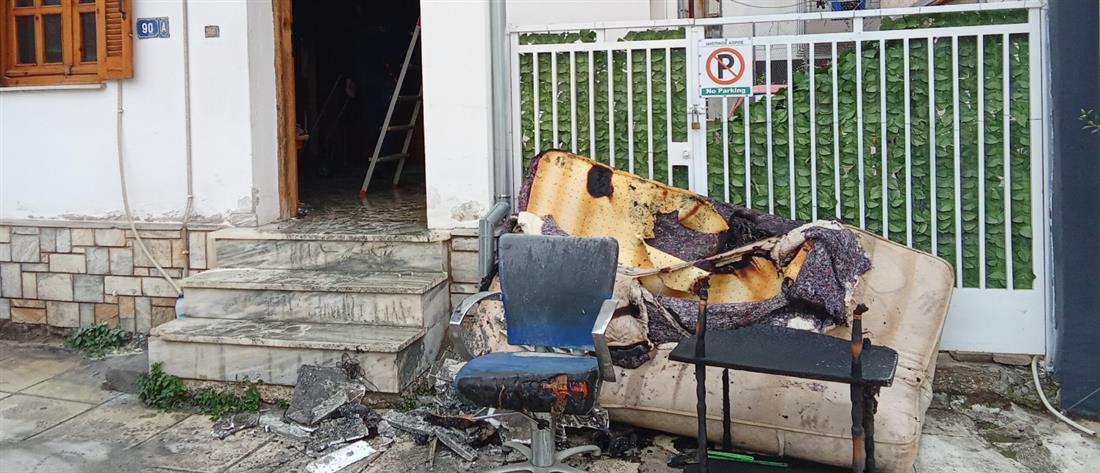 Βόλος - φωτιά - διαμέρισμα