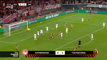 Ολυμπιακός - Γιαγκελόνια | 2-1 | Highlights