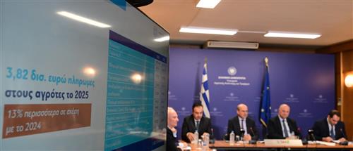 Χατζηδάκης: Οι πραγματικοί παραγωγοί θα βγουν κερδισμένοι γιατί τα ίδια κονδύλια θα κατανέμονται με δικαιότερο τρόπο