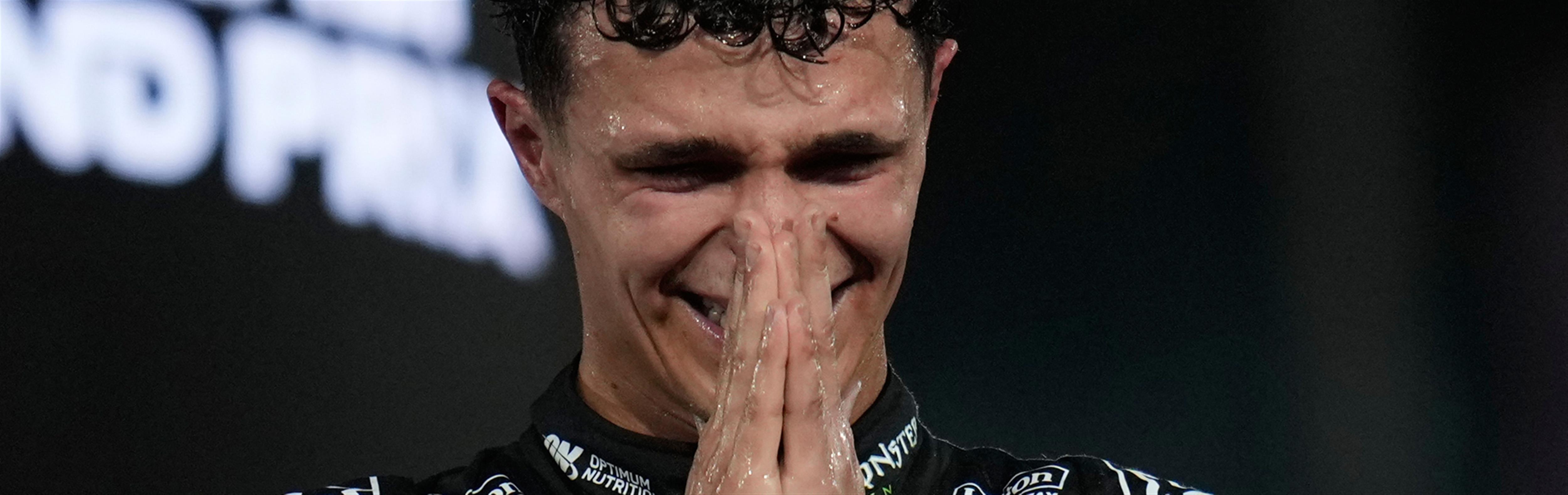 Norris: "Δεν πίστευα ότι θα κλάψω, αλλά το έκανα. Είναι απίστευτο συναίσθημα"