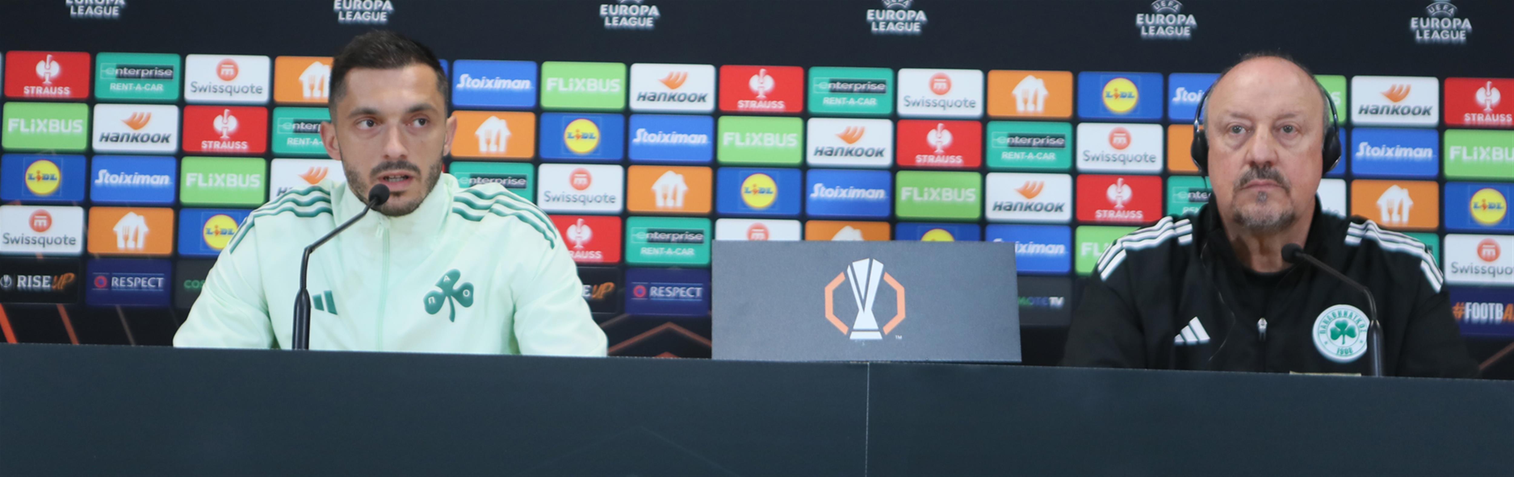 Ράφα Μπενίτεθ: "Το μήνυμά μου από την πρώτη μέρα είναι να κοιτάμε το επόμενο παιχνίδι"