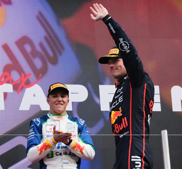 Isack Hadjar - Max Verstappen