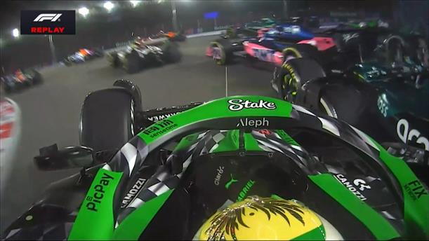 Η σύγκρουση του Bortoleto με τον Stroll στον 1ο γύρο