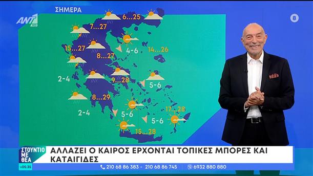 Καιρός – Στούντιο με Θέα – 25/05/2024