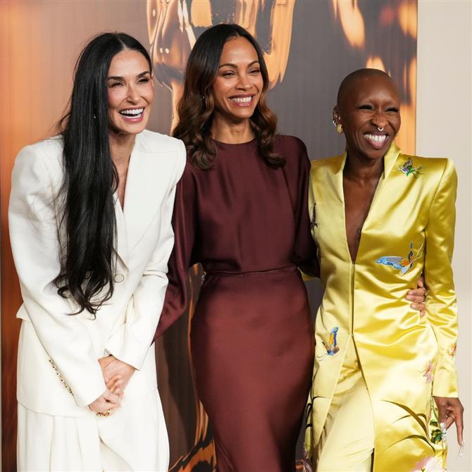 Oscar 2025: Λαμπερές παρουσίες στο δείπνο των υποψηφίων