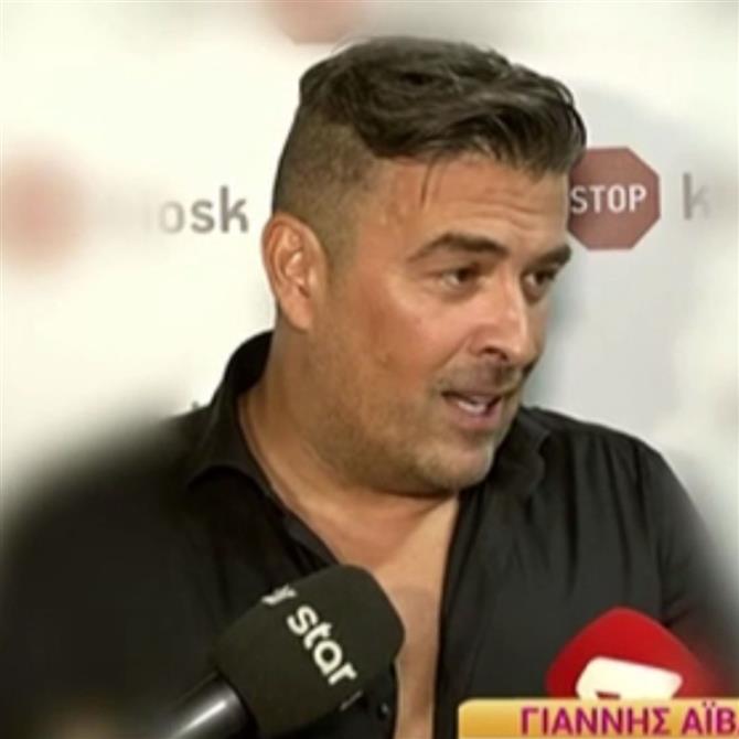 Γιάννης Αϊβάζης: Η αντίδραση σε ερώτηση για τη Μαρία Κορινθίου
