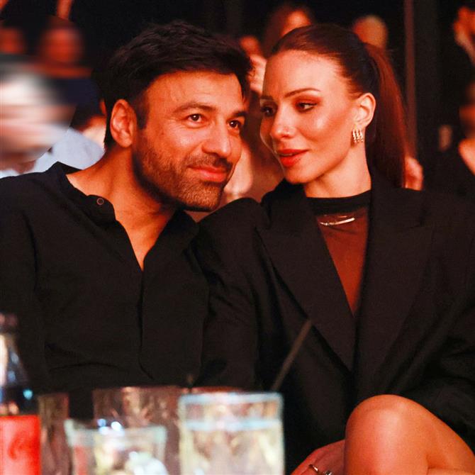 Αντρέας Γεωργίου: Βραδινή έξοδος με την σύζυγό του, Σιμώνη Χριστοδούλου