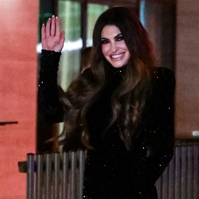 Στην Αθήνα η Κίμπερλι Γκιλφόιλ: Η πρώτη δημόσια εμφάνιση (φωτογραφίες)
