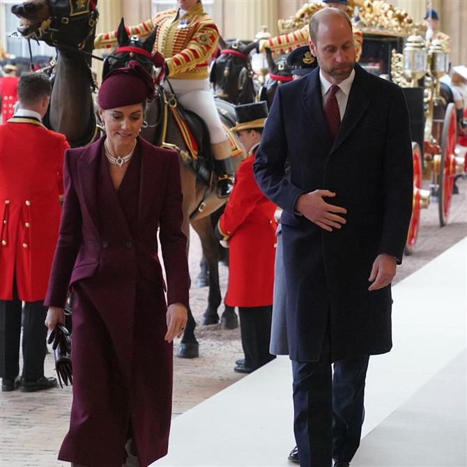 Κέιτ Μίντλετον: Η εντυπωσιακή νέα της εμφάνιση με κοσμήματα της βασίλισσας Ελισάβετ Β'