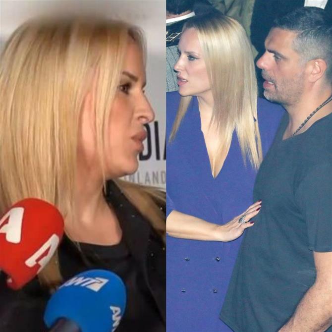 Έλενα Ασημακοπούλου για Κώστα Τσαρτσαρή: "Δεν είναι ό,τι καλύτερο να βλέπω φωτογραφίες μας δημοσιευμένες"