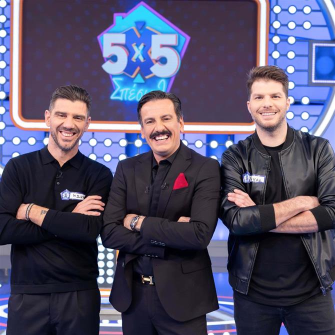 "5Χ5" ΣΠΕΣΙΑΛ: Ο Θάνος Κιούσης υποδέχεται τον Κώστα Κατσουράνη & τον Λούκα Γιώρκα