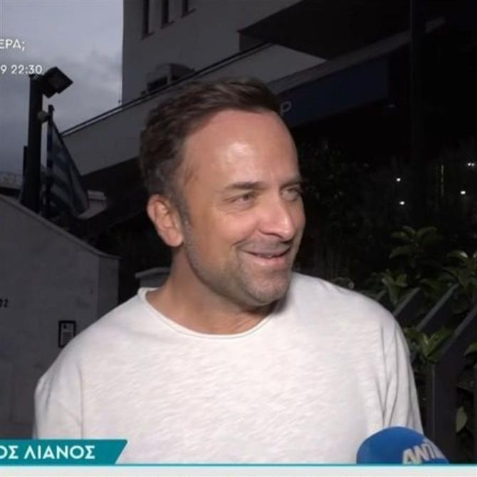 Γιώργος Λιανός: "Περιμένω την πρόταση από την Κωνσταντίνα με έχει αστεφάνωτο"

