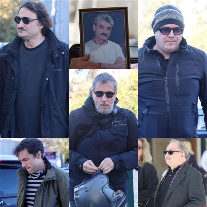 Δημήτρης Ήμελλος: Θλίψη στην κηδεία του ηθοποιού - Πλήθος κόσμου στο τελευταίο "αντίο" (Φωτογραφίες)