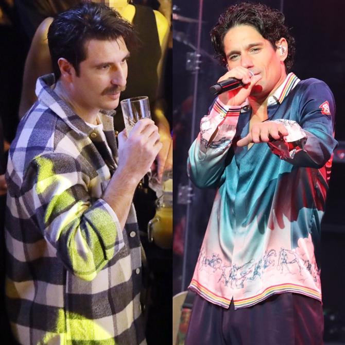 Γιώργος Γεροντιδάκης: Βραδινή έξοδος σε live εμφάνιση του Πάνου Βλάχου (Φωτογραφίες)