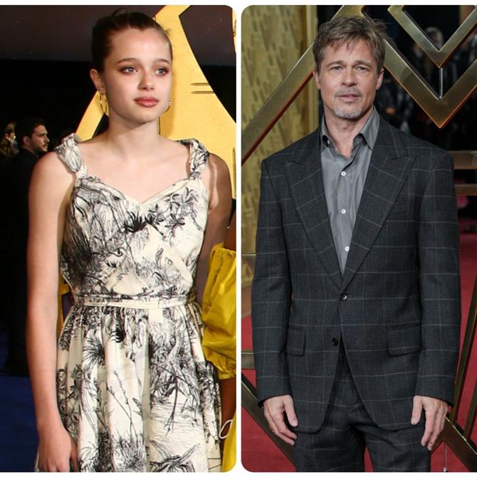 Μπραντ Πιτ: Και επίσημα η κόρη του "διέγραψε" το επίθετό του - Η πρώτη αντίδραση του ηθοποιού