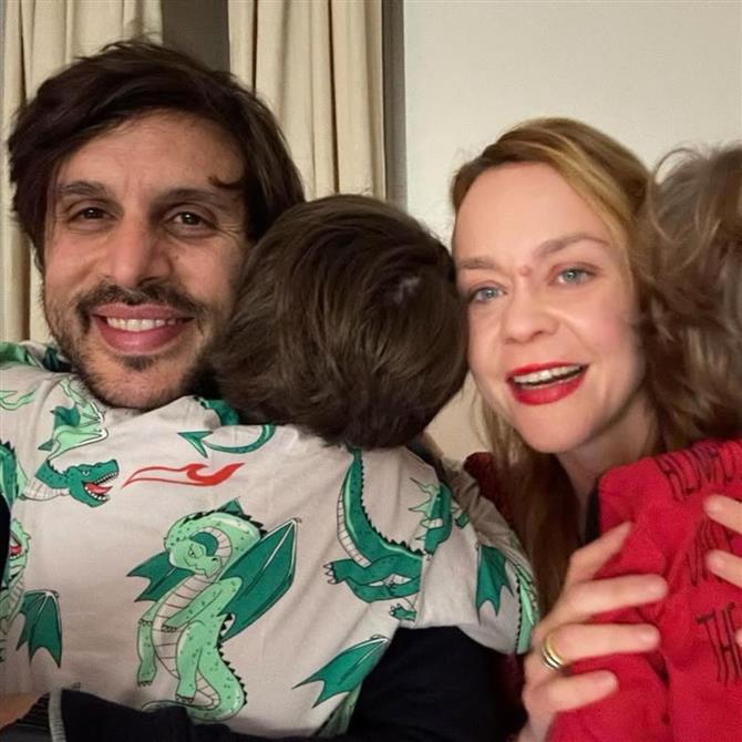 Η Λένα Παπαληγούρα για τον σύζυγό της: "Ο σύζυγός μου είναι πολιτικός μηχανικός, είμαστε μαζί 10 χρόνια"