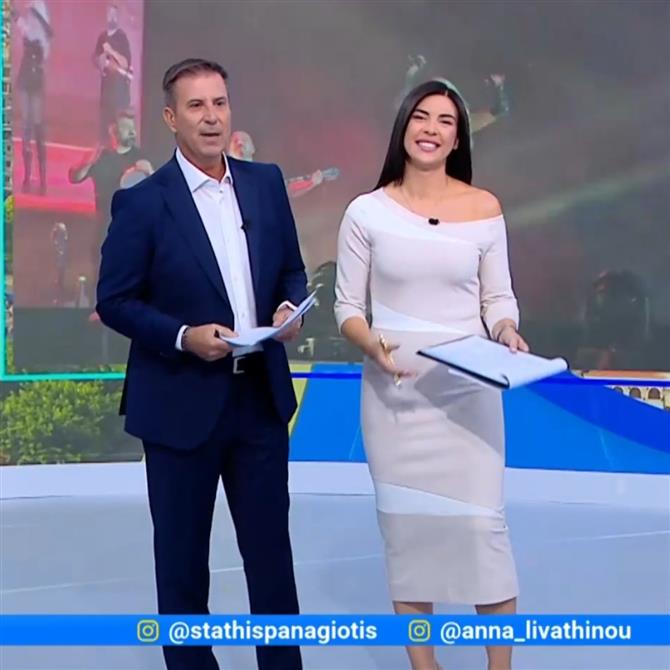 Καλημέρα Ελλάδα: Ο Παναγιώτης Στάθης και η Άννα Λιβαθυνού έκαναν πρεμιέρα - "Με ανυπομονησία και μεγάλη χαρά ερχόμαστε"
