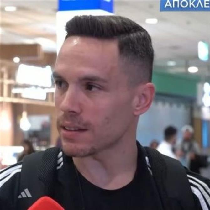 Λευτέρης Πετρούνιας: Επέστρεψε στην Ελλάδα μετά το χρυσό μετάλλιο - "Η Βασιλική είναι η μεγαλύτερη θαυμάστριά μου"