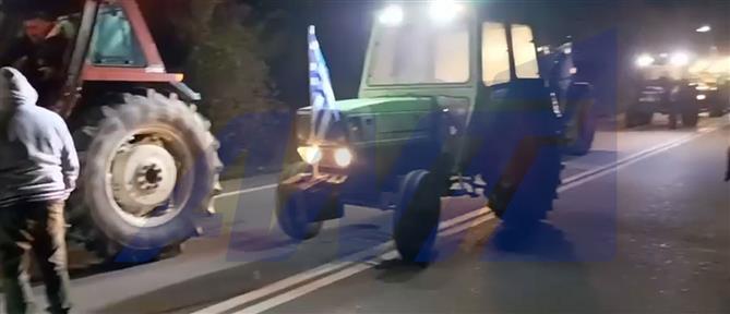 Αγροτικές κινητοποιήσεις: Κλειστό το τελωνείο Ευζώνων