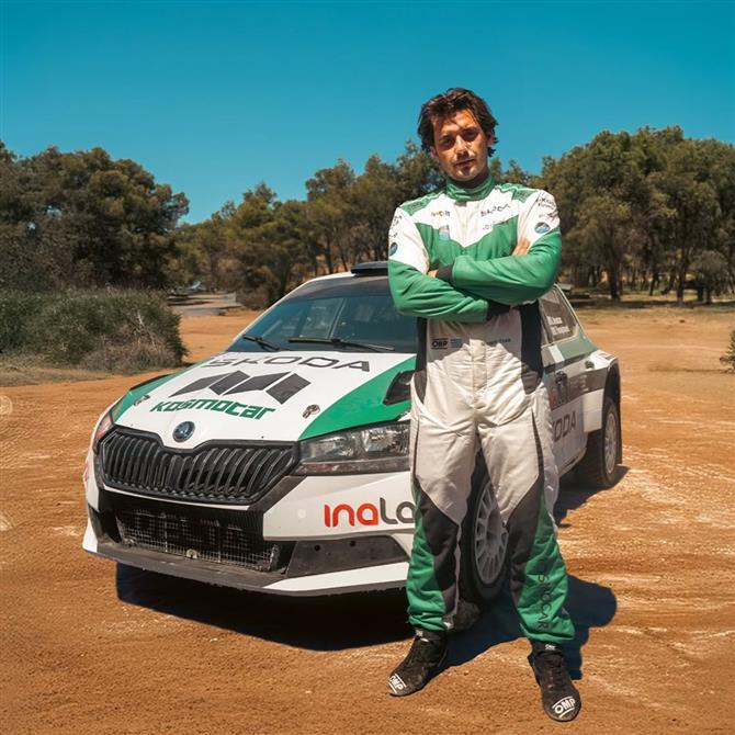 Γιώργος Αμούτζας: Ο συνοδηγός του, Ηλίας Παναγιωτούνης, μιλά για το σοκαριστικό ατύχημα στο Ράλλυ Ακρόπολις - "Είμαστε μια χαρά"